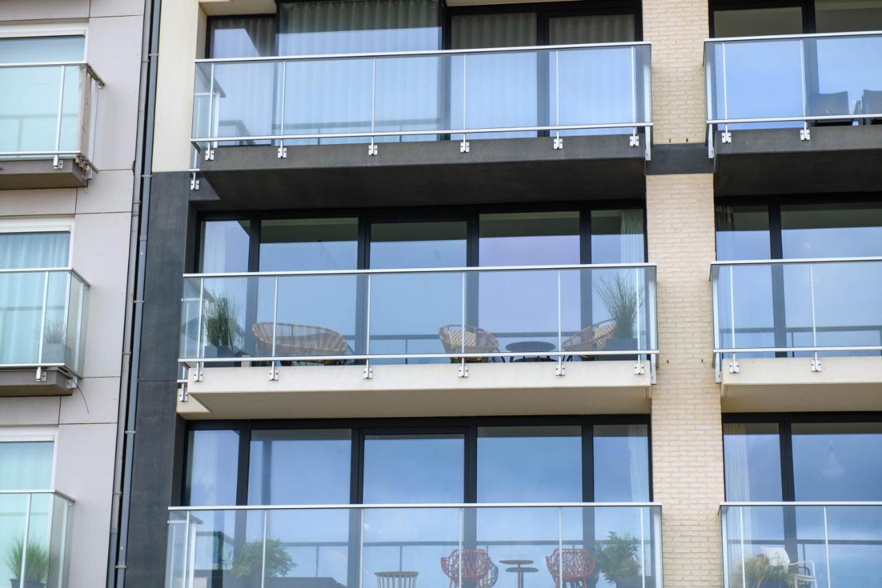 Premium Holidays - New Modern Apartment Oostkant With Seaview At Westende Middelkerke Dış mekan fotoğraf